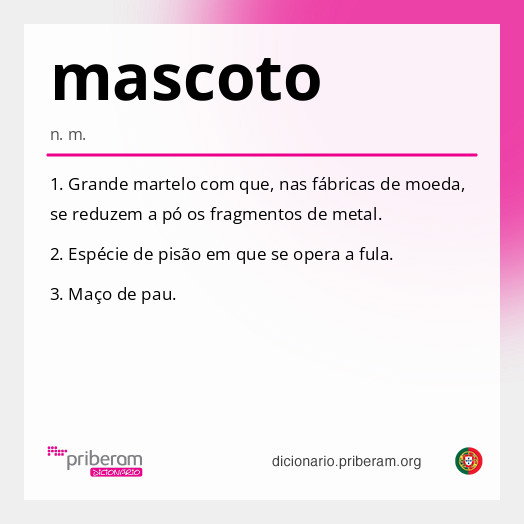 Significado de mascoto