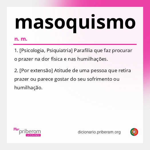 Significado de masoquismo