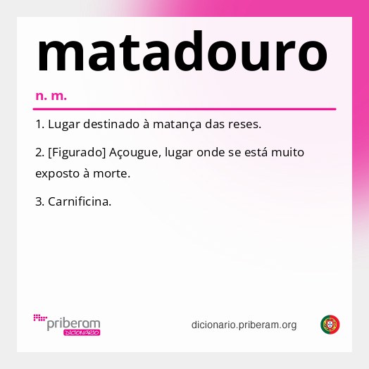 Significado de matadouro