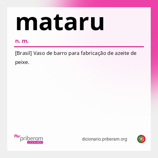 Significado de mataru