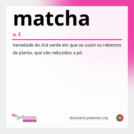 Significado de matcha