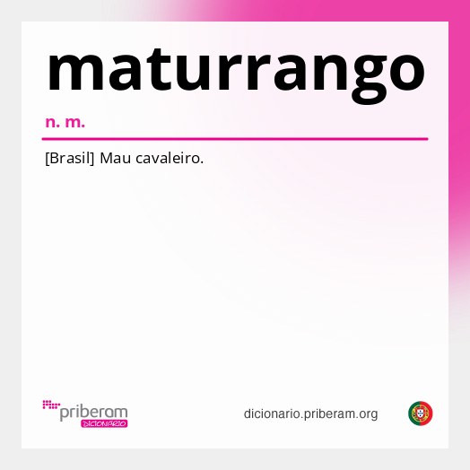 Significado de maturrango