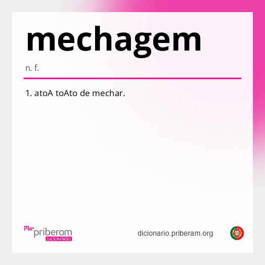Significado de mechagem