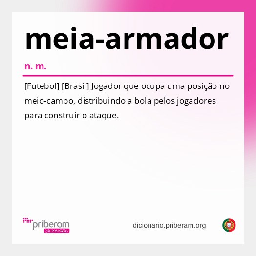 Significado de meia-armador
