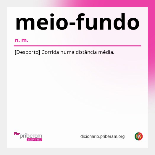 Significado de meio-fundo