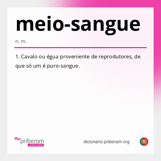 Significado de meio-sangue
