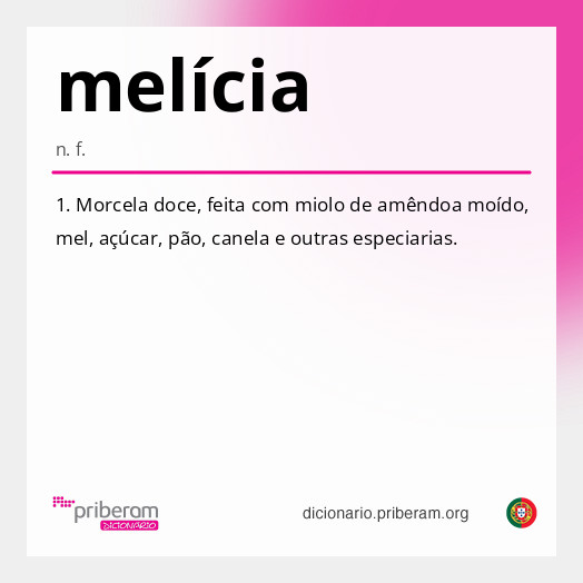 Significado de melícia