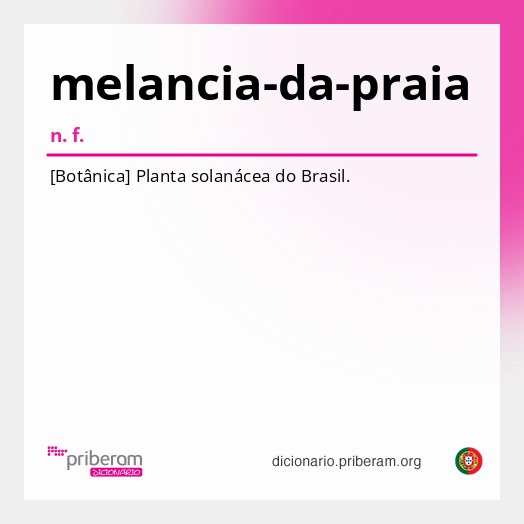 Significado de melancia-da-praia