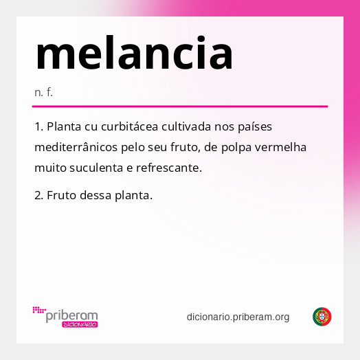 Significado de melancia