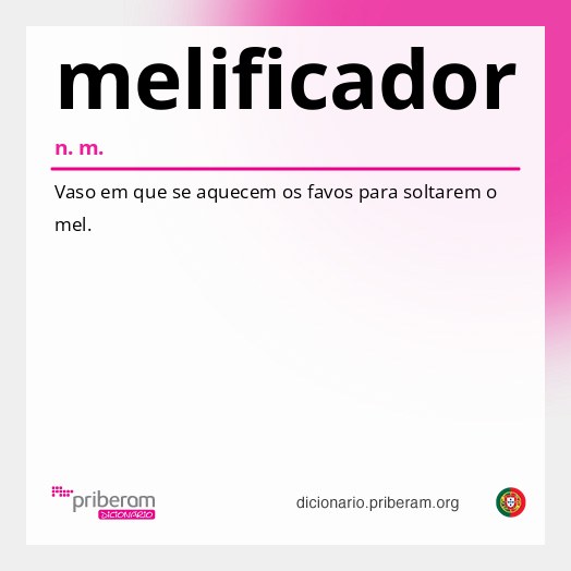 Significado de melificador