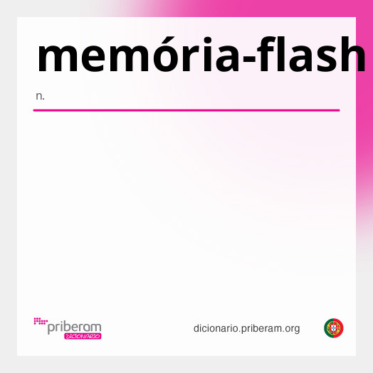 Significado de memória-flash