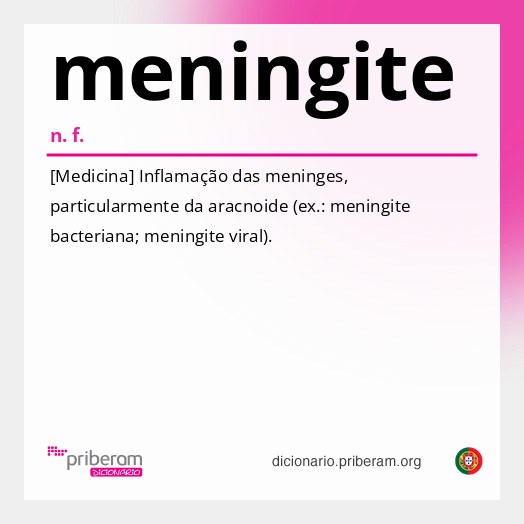 Significado de meningite