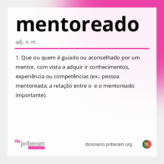 Significado de mentoreado