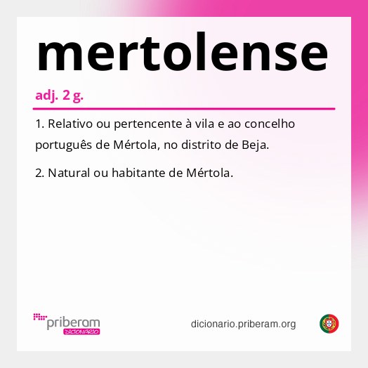 Significado de mertolense