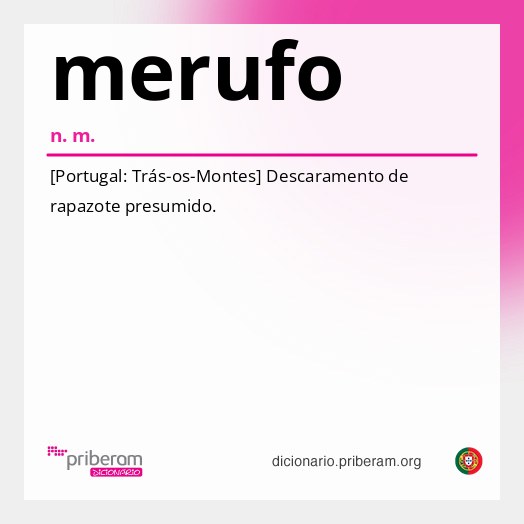 Significado de merufo