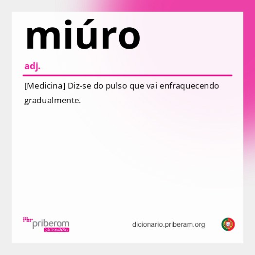 Significado de miúro