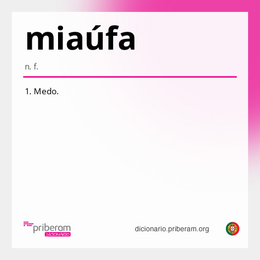 Significado de miaúfa