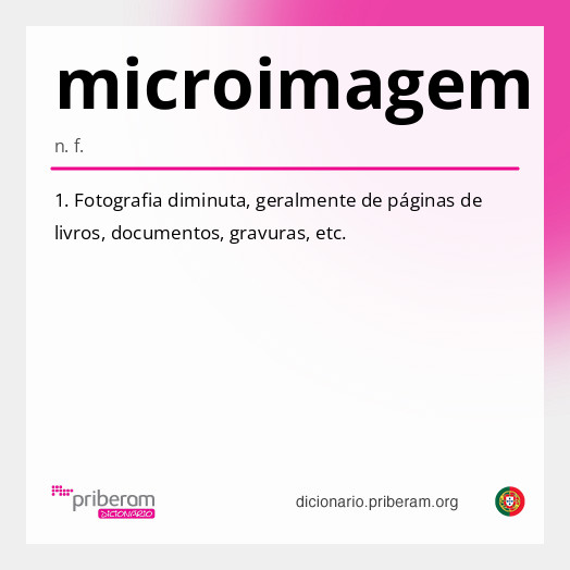 Significado de microimagem