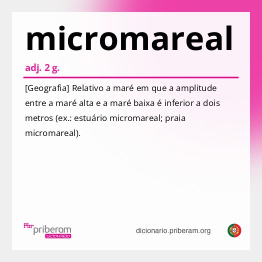 Significado de micromareal