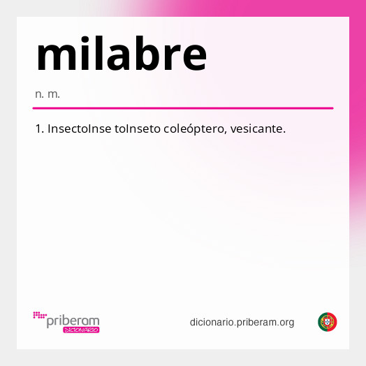 Significado de milabre