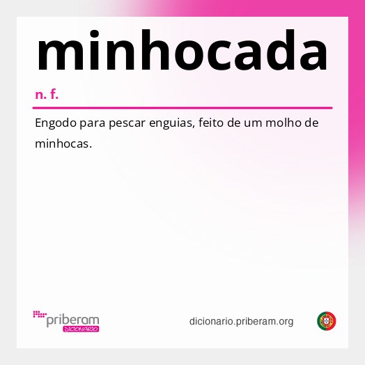 Significado de minhocada