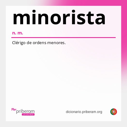 Significado de minorista