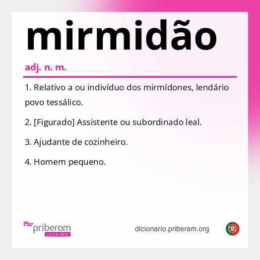 Significado de mirmidão