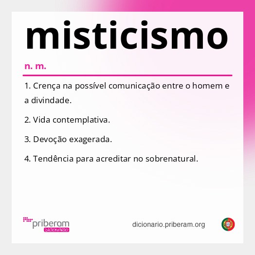 Significado de misticismo
