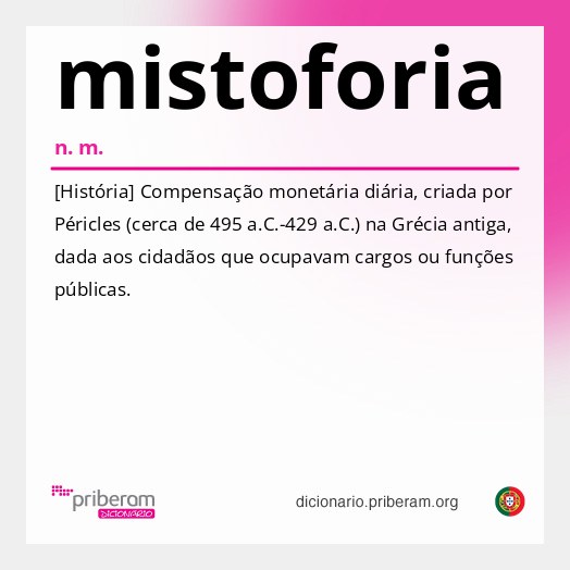 Significado de mistoforia