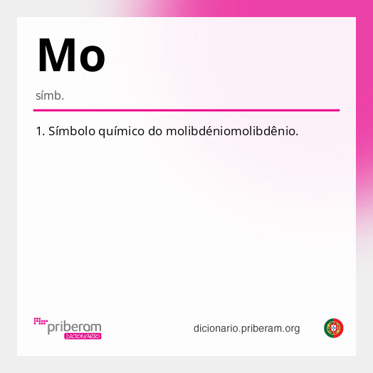 Significado de mo