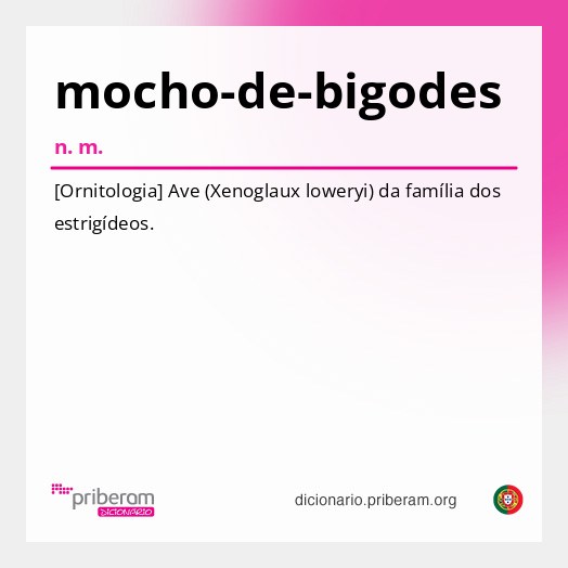 Significado de mocho-de-bigodes
