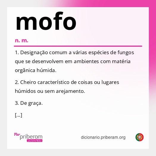 Significado de mofo
