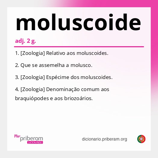 Significado de moluscoide