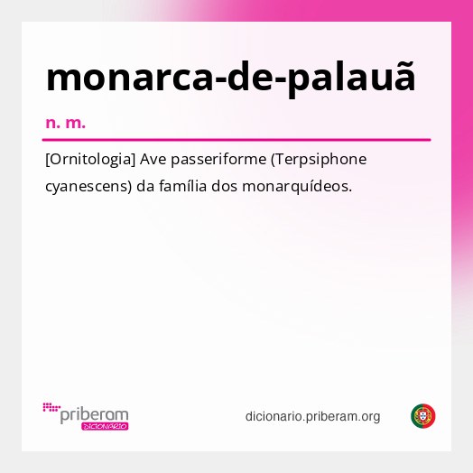 Significado de monarca-de-palauã
