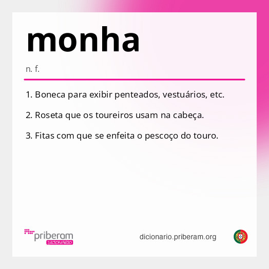 Significado de monha