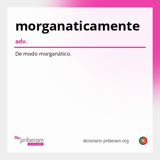 Significado de morganaticamente