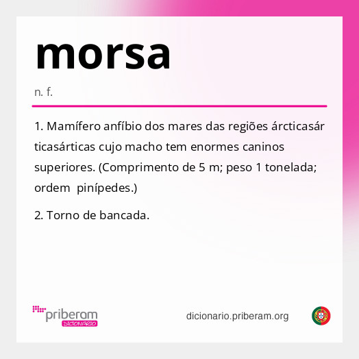 Significado de morsa