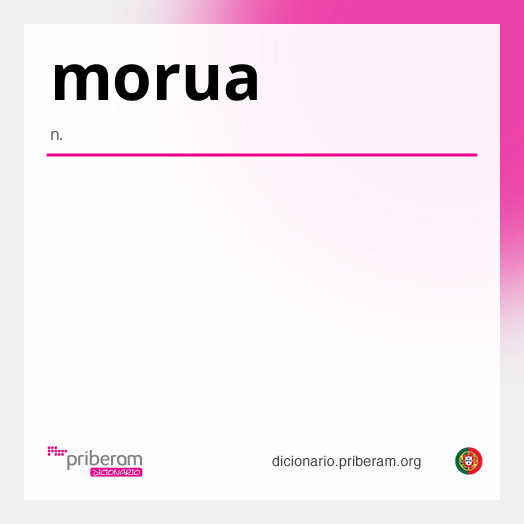 Significado de morua