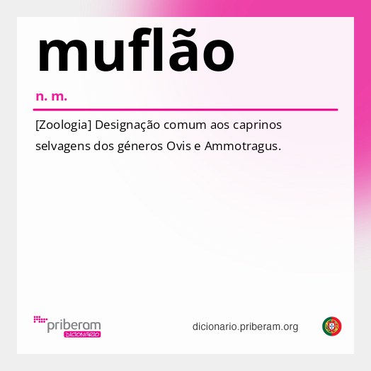 Significado de muflão