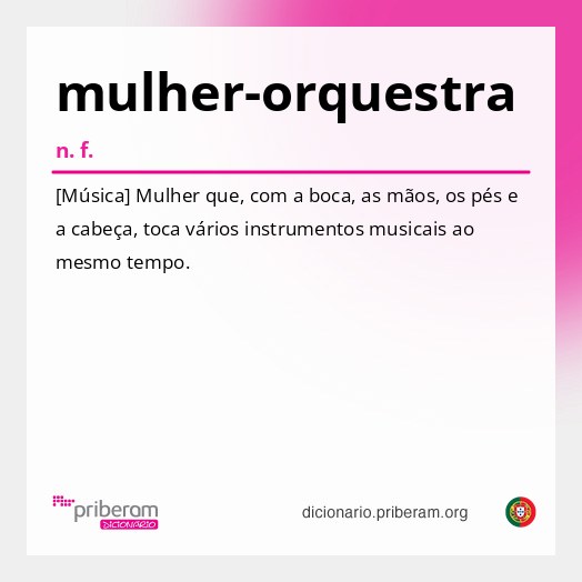 Significado de mulher-orquestra