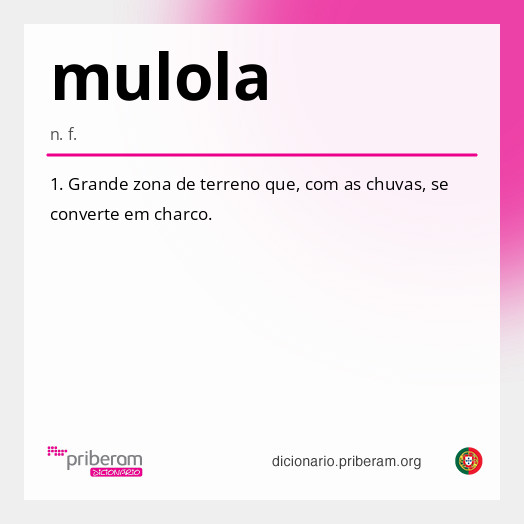 Significado de mulola