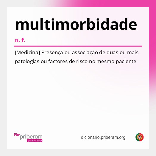 Significado de multimorbidade
