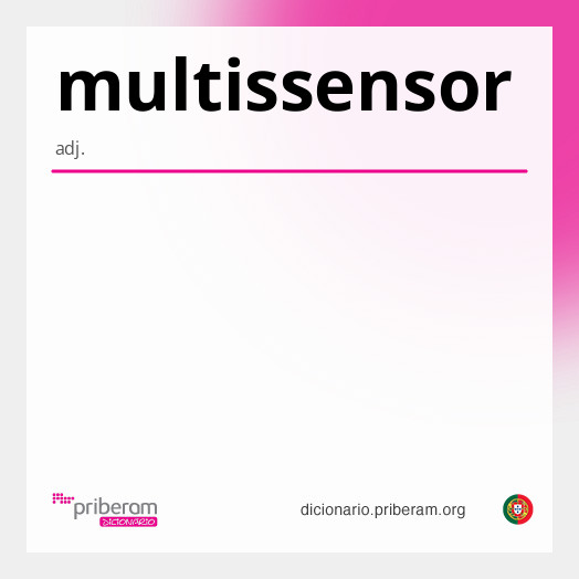Significado de multissensor