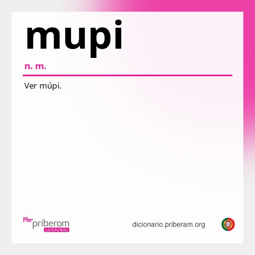 Significado de mupi