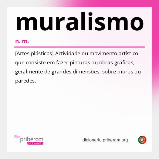 Significado de muralismo