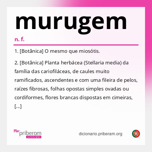 Significado de murugem