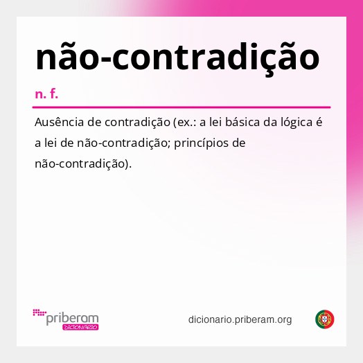 Significado de não-contradição