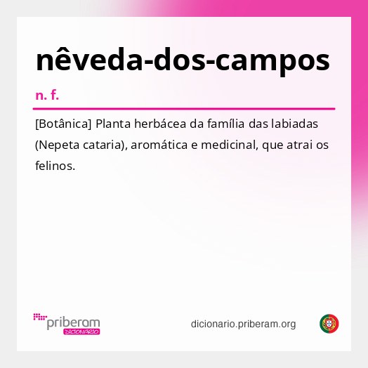 Significado de nêveda-dos-campos