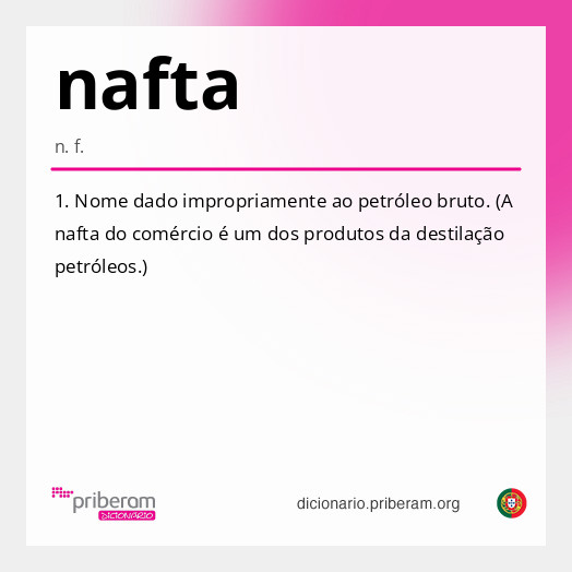 Significado de nafta