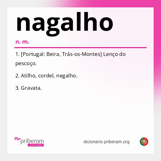 Significado de nagalho